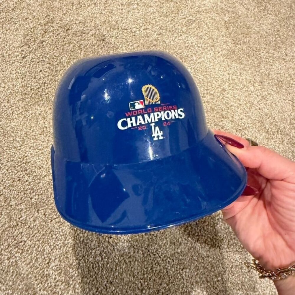 MLB Los Angeles Dodgers 2024 World Series Souvenir Helmet Bowl